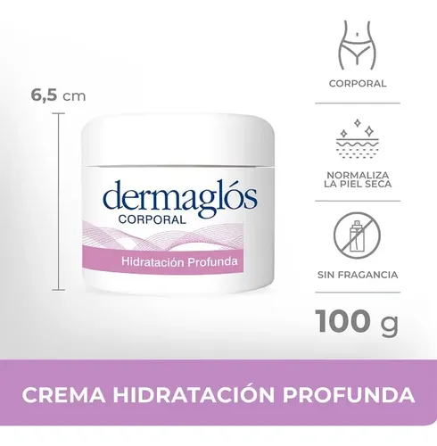Dermaglós Crema Cuerpo Hidratación Profunda Corporal X100 G