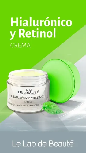 Crema Facial Hialuronico Y Retinol 50 Gr Le Lab De Beauté