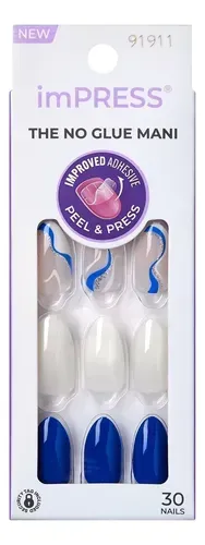 Kiss Impress Uñas Postizas Modelo Free Soul