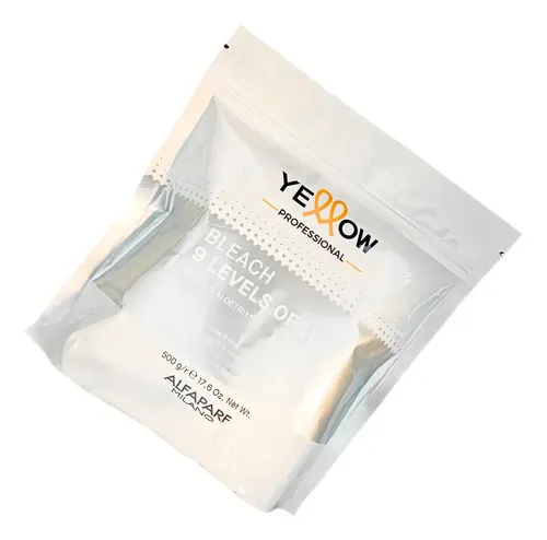 Polvo Decolorante Yellow 9 Tonos de Aclaración x 500 g