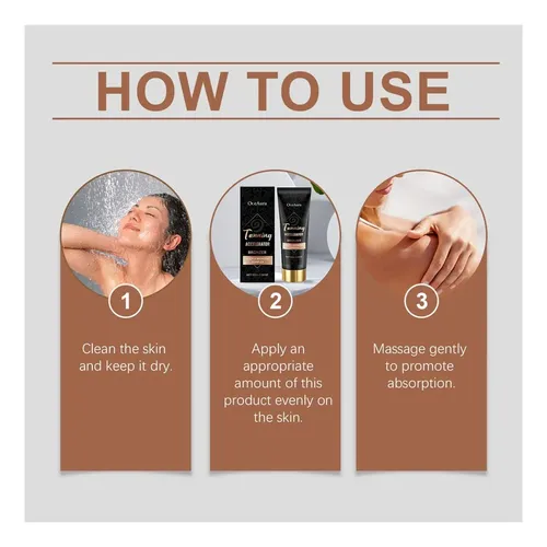 Crema Para Oscurecer La Piel: Cuerpo Suave Y Luminoso