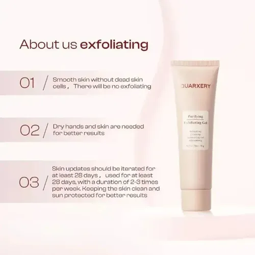 Gel Exfoliante Purificante, Limpiador Exfoliante Facial – 1
