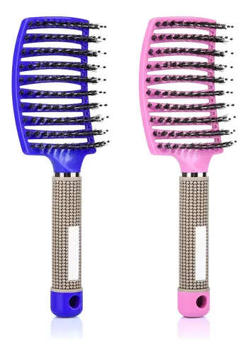 Cepillo De Pelo Iiimeidu 2 Pzs Desenredante Para Cabello Húm