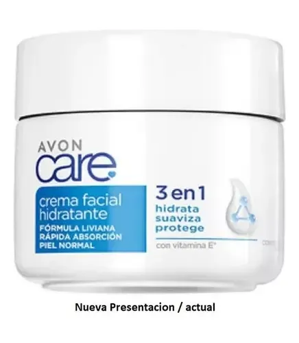 Crema Facial 3 En 1 Hidratante Avon Care Con Vitamina