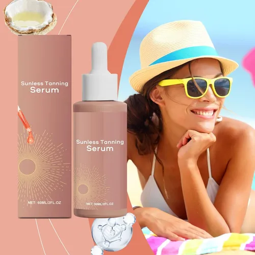 1 Unidad Suero Bronceador 60 Ml, Loción Bronceadora Sin Sol