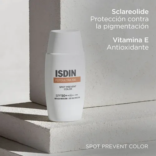 Protector Solar Crema Facial Isdin Spot Prevent Color Fps50