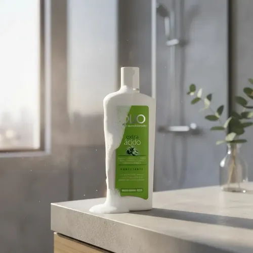 Acondicionador Olio Extra Ácido 420ml Profesional Reparador Cabello Teñido Decolorado Tratamiento Capilar pH Ácido Hidratante Nutritivo Suavizante Anti Frizz Uso Diario