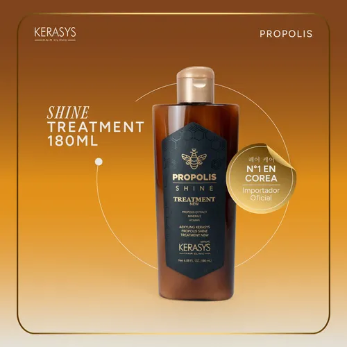 Kerasys Propolis Tratamiento Brillo Coreano 180 Ml