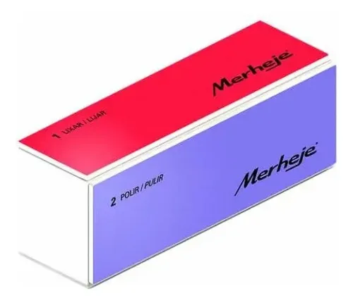 Merheje Bloque Modelador De Uñas 4 Caras