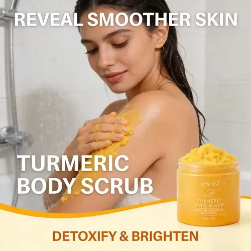 Exfoliante Rostro Y Cuerpo Cúrcuma Ouhoe 100 G Scrub Cream