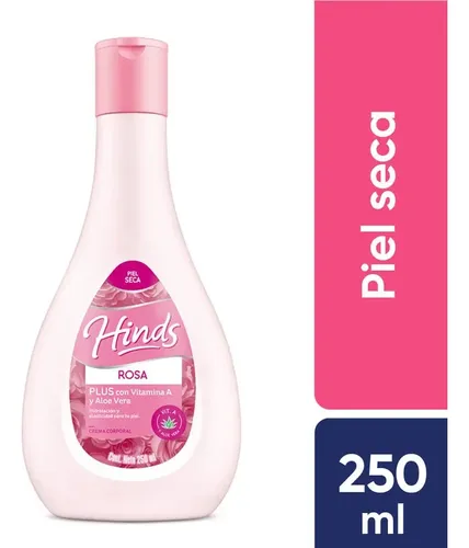 Hinds Crema Corporal Rosa Plus Con Vitamina A 250ml