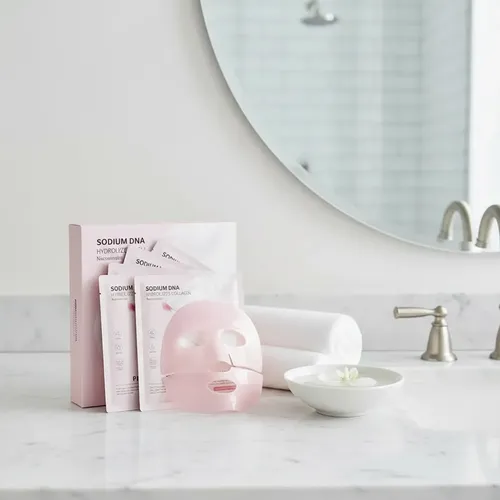 Mascarilla Facial X4 Biocolageno 100% Absorbible Pdrn Pink
