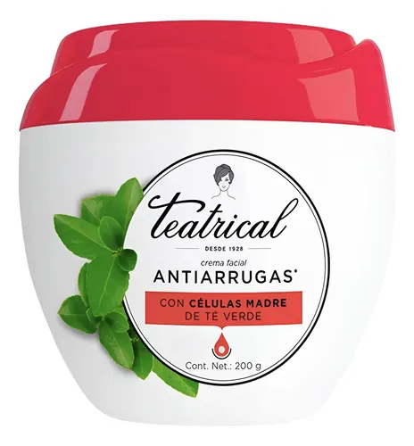 Teatrical Crema Facial Antiarrugas Celulas Madre 200g
