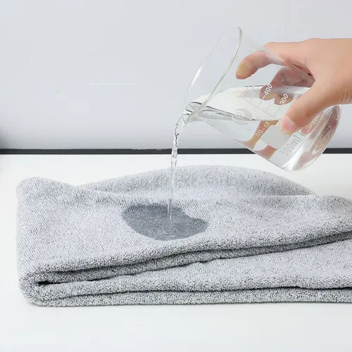 2 Gorros De Baño Ecológicos De Carbón De Bambú Para Secar El