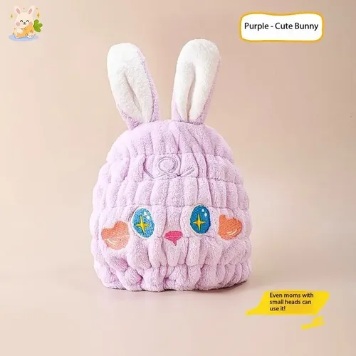 ~ 3pcs Gorro Secador De Pelo Infantil Super Absorbente ~~