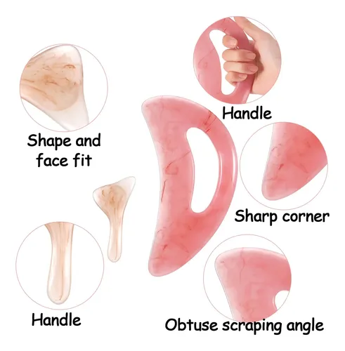 Juego De Herramientas Corporales Gua Sha, Herramientas De