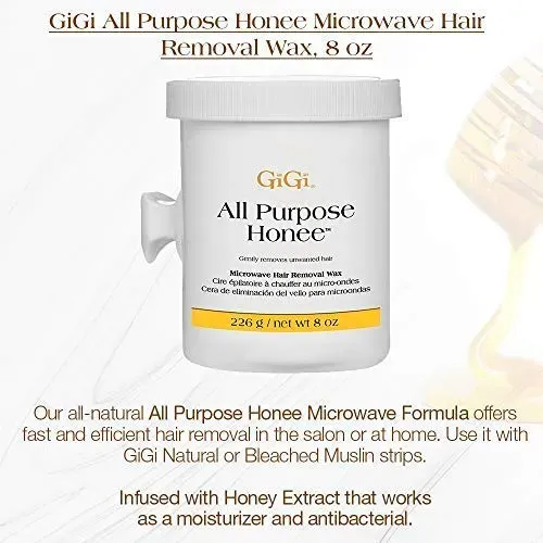 Cera Depilatoria Gigi All Purpose Honee Para Rostro Y Cuerpo