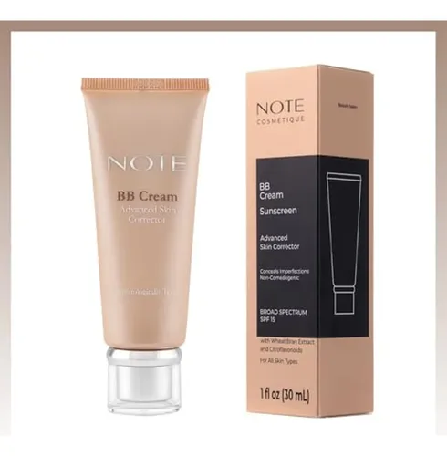 Crema Bb Cream Spf 15 De Note Cosmetique, Hidratante Con Col