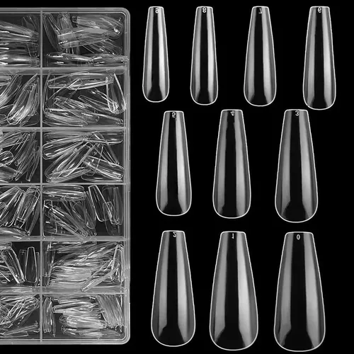 Kit Para Uñas Postizas De Soft Gel Con Cabina Uv Press On