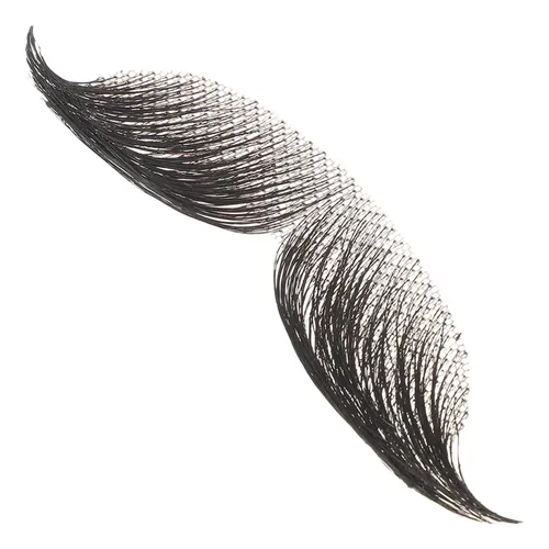 Barba Falsa Con Bigote De Cabello Humano