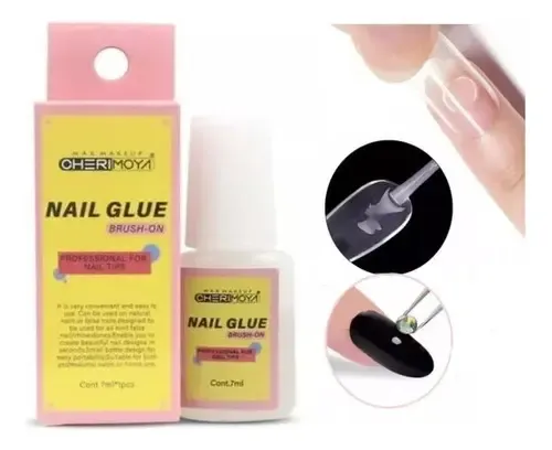 Pegamento Para Tips Nail Glue Press On Cherimoya