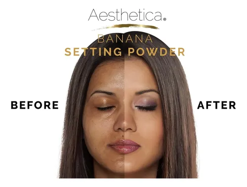 Aesthetica Polvo Suelto Banana 20 G Con Esponja