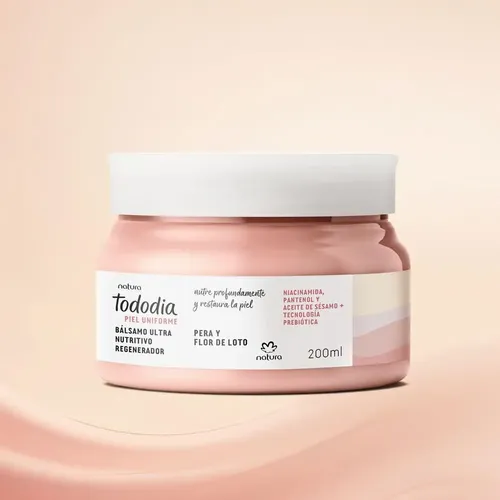Bálsamo Nutritivo Regenerador Pera Y Flor De Loto Piel Uniforme Tododia Natura