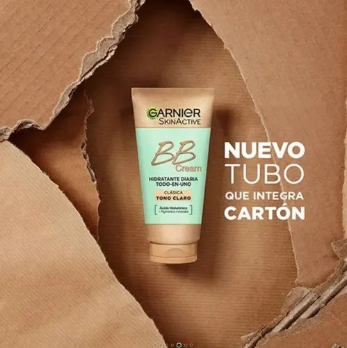 Bb Cream Garnier Skinactive Clásica Tono Claro 50ml