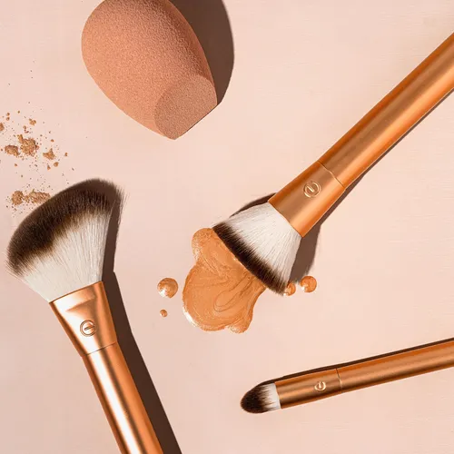 Kit De Brochas De Maquillaje Ecotools Precious Metals Face,