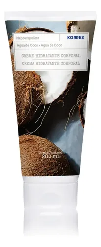 Crema Hidratante Corporal Korres 200ml – Fragancia Agua de coco
