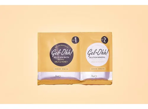 Gel De Pedicure Jelly Spa Avrybeauty 3-pack Leche Y Miel