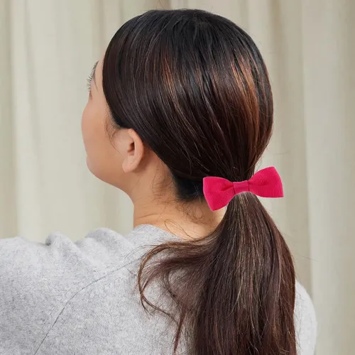 25 Piezas De Lazo Para Cabello Mujer, Sencillo Y Elegante