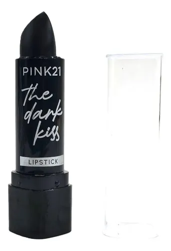 Lapiz Labial Color Negro Dark Kiss Pink 21 Caja 12 Unidades