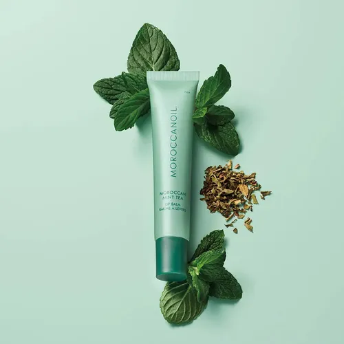 Moroccanoil Bálsamo Labial Menta & Té Brillo Suave 15g