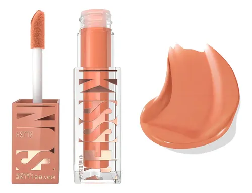 Rubor Líquido Maybelline Sunkisser Blush Natural Y Luminoso Tono del maquillaje 01 DOWNTOWN RUSH