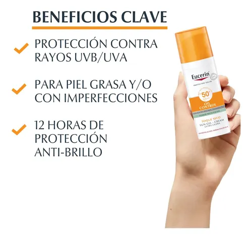 Eucerin Cuidado Piel Grasa + Manchas Post Acné Grasa Día/noche
