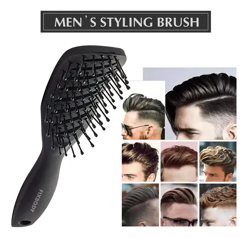 Cepillo Para El Cabello Fixbody Curvo Ventilado Para Secado