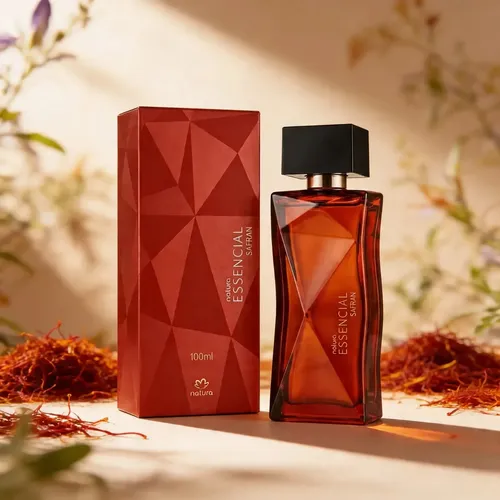 Perfume esencial para mujer Safran Deo Parfum, 100 ml, Natura