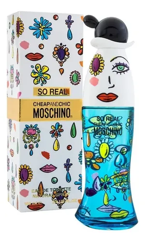 Moschino So Real Eau De Toilette Floral Frutal Mujer 100ml Spray