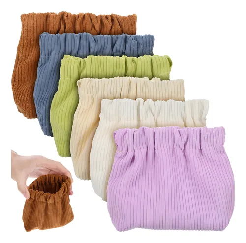 6 Bolsas De Pana, Bolsa De Pana For Maquillaje Y Lápiz 2026