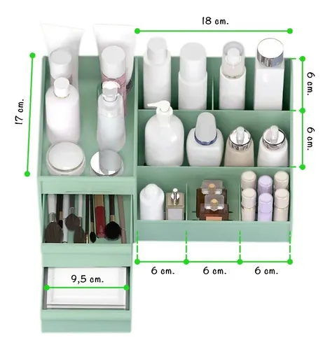 Organizador Maquillaje Cremas Escritorio Cajones