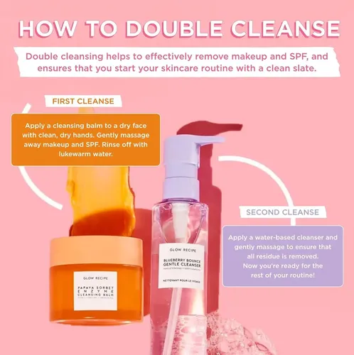 Bálsamo Limpiador Desmaquillante Glow Recipe Papaya 100ml