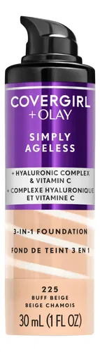 Covergirl Olay Simply Ageless Base Líquida Mate 225