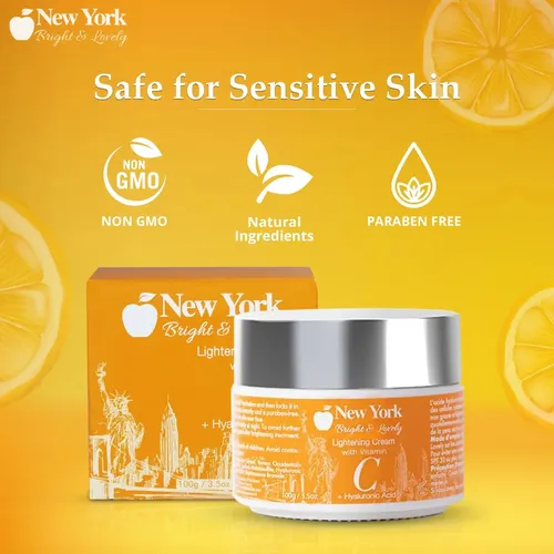Crema Facial Aclarante New York Hidratante Manchas Piel Acné Sensible Noche