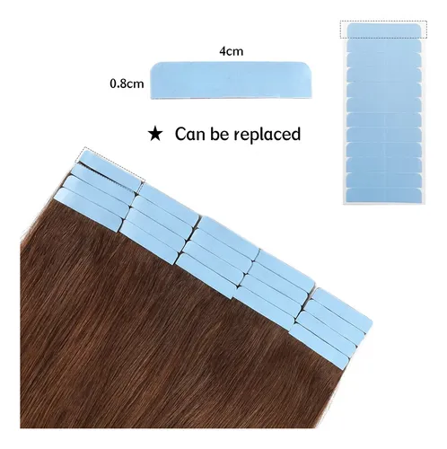 Cintas Adhesivas Para Extensiones De Cabello Yilite 120 Piez