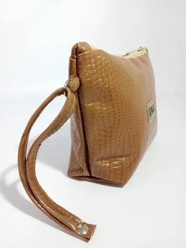 Porta Cosmético Impermeable Neceser Bolso Maquillaje Croco