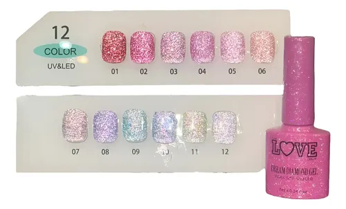 Esmalte Semipermanente Dream Diamond Gel Love