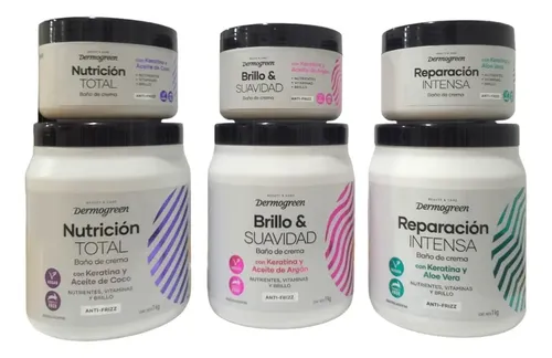 Dermogreen Máxima Nutrición Mascarilla Capilar Keratina 300g