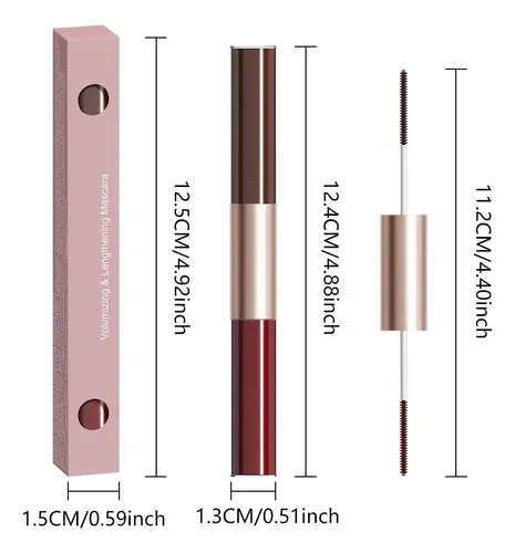 Máscara De Colores Bingbrush, Maquillaje Impermeable Y A Pru