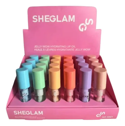 Aceite Labial Hidratante Sheglam Jelly Wow con Extracto de Frutas